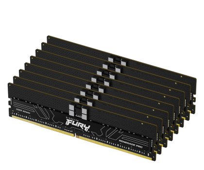 Pamięć RAM DDR5 Kingston FURY 256GB (8x32GB) 5600 CL28 RDIMM Renegade Pro